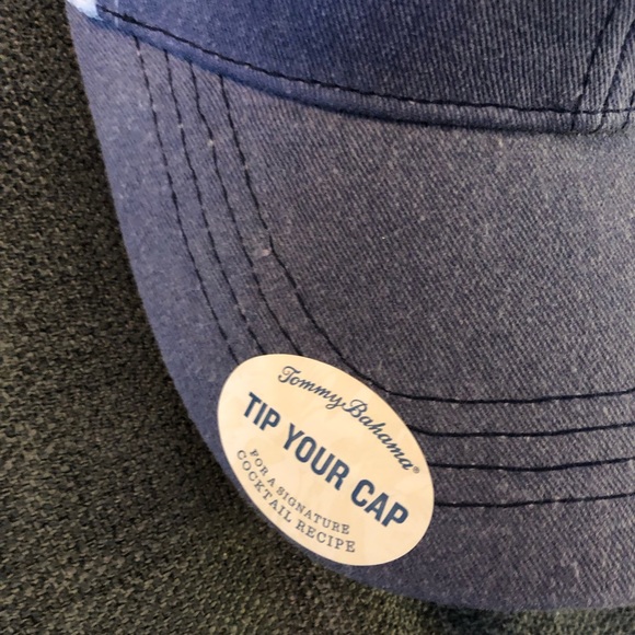 🆕 Tommy Bahama Patriotic Marlin Logo Trucker Hat - Picture 4 of 8